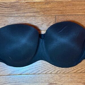 Black Strapless Bra - Body By Victoria